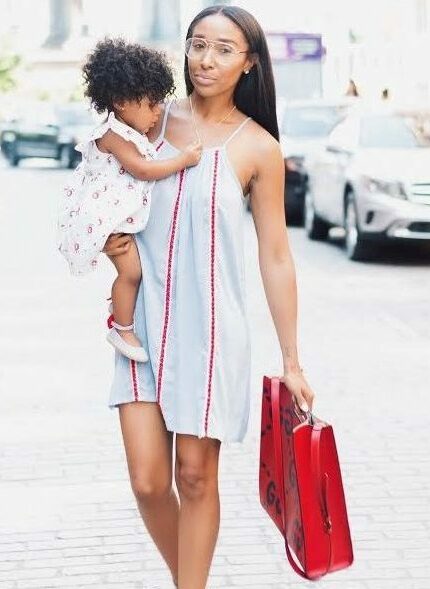 Melanie White & Daughter, Melanie Marie