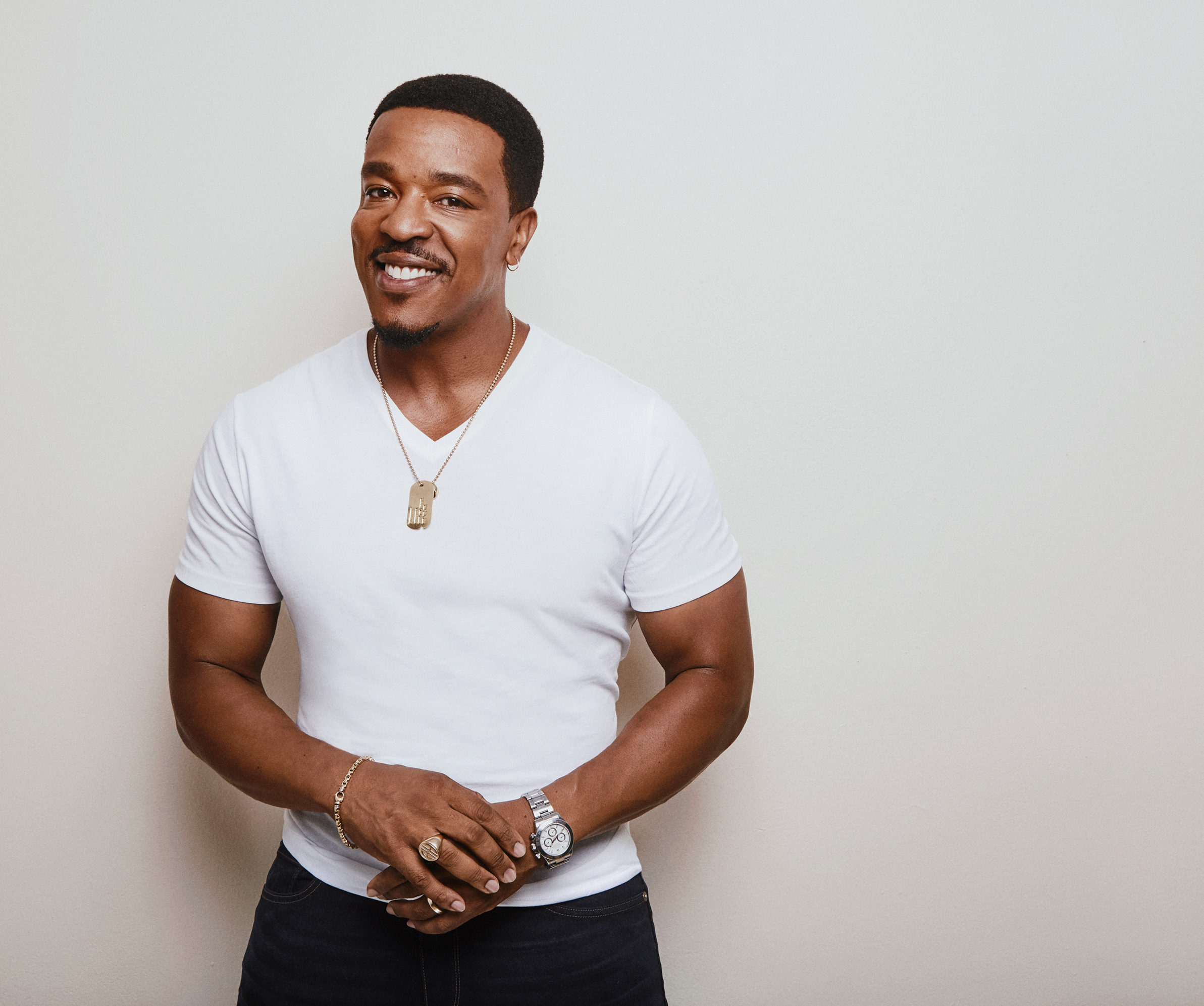 Russell Hornsby photographed by Benjo Arwas
