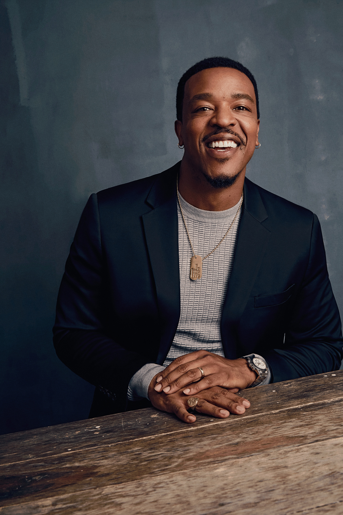 Russell Hornsby photographed by Benjo Arwas