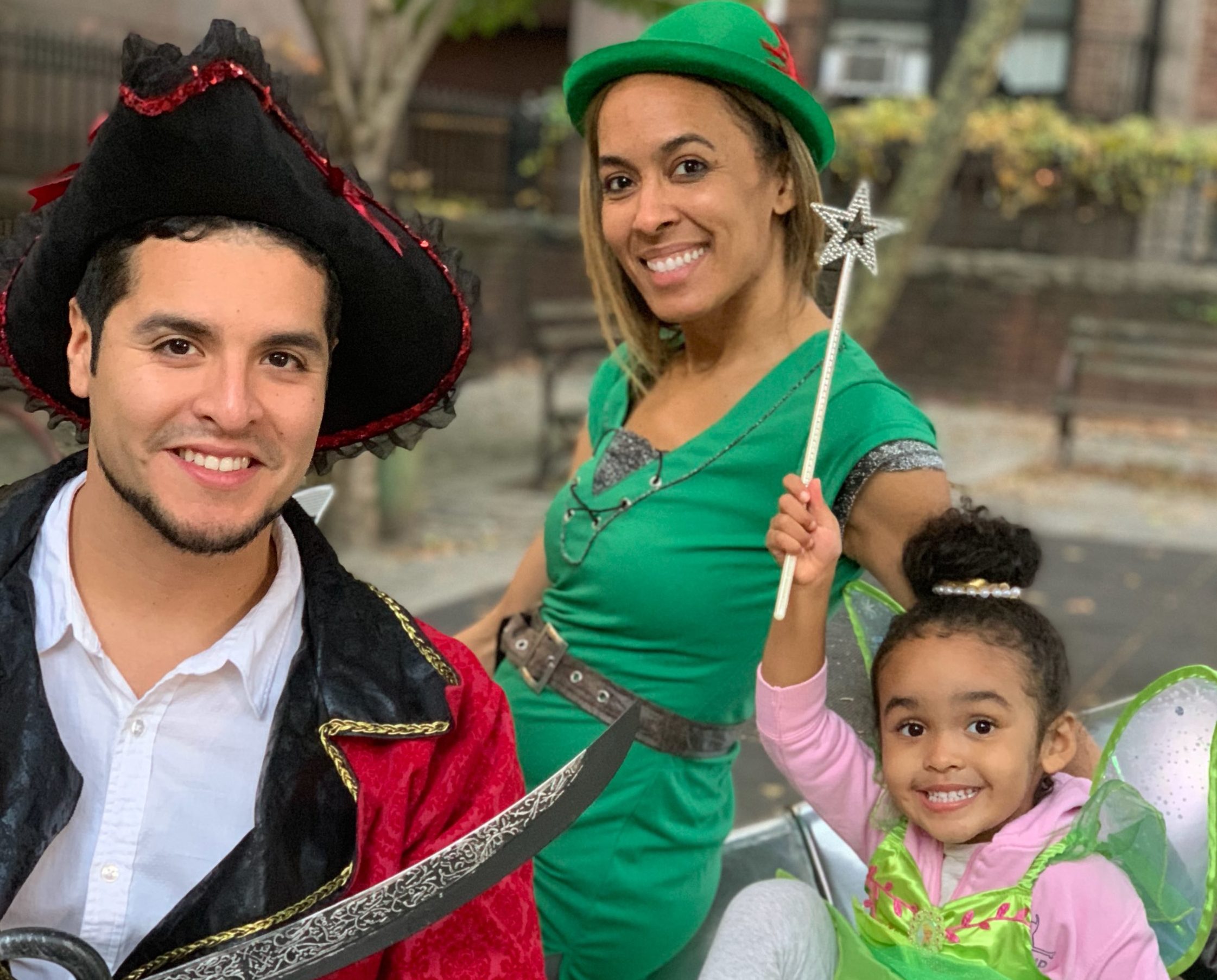 Brie Bythewood, her daughter and her daughter’s father