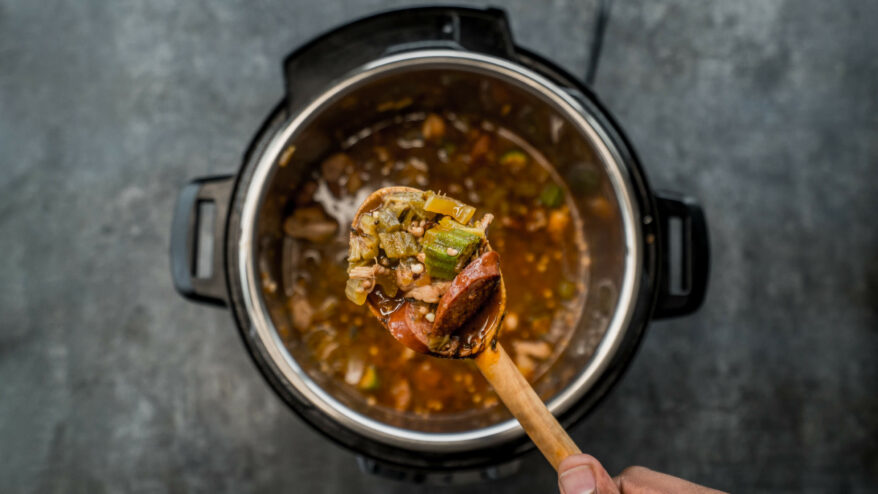 Low-carb Chicken Gumbo