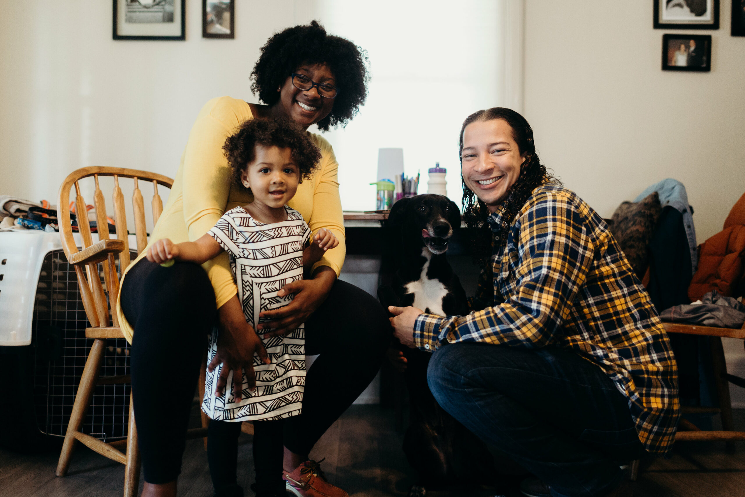 Laurel Gourrier and her family (Courtesy of Birth Stories in Color)