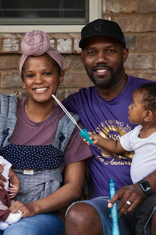 The Hunter family (Photo courtesy of Erik Umphery)