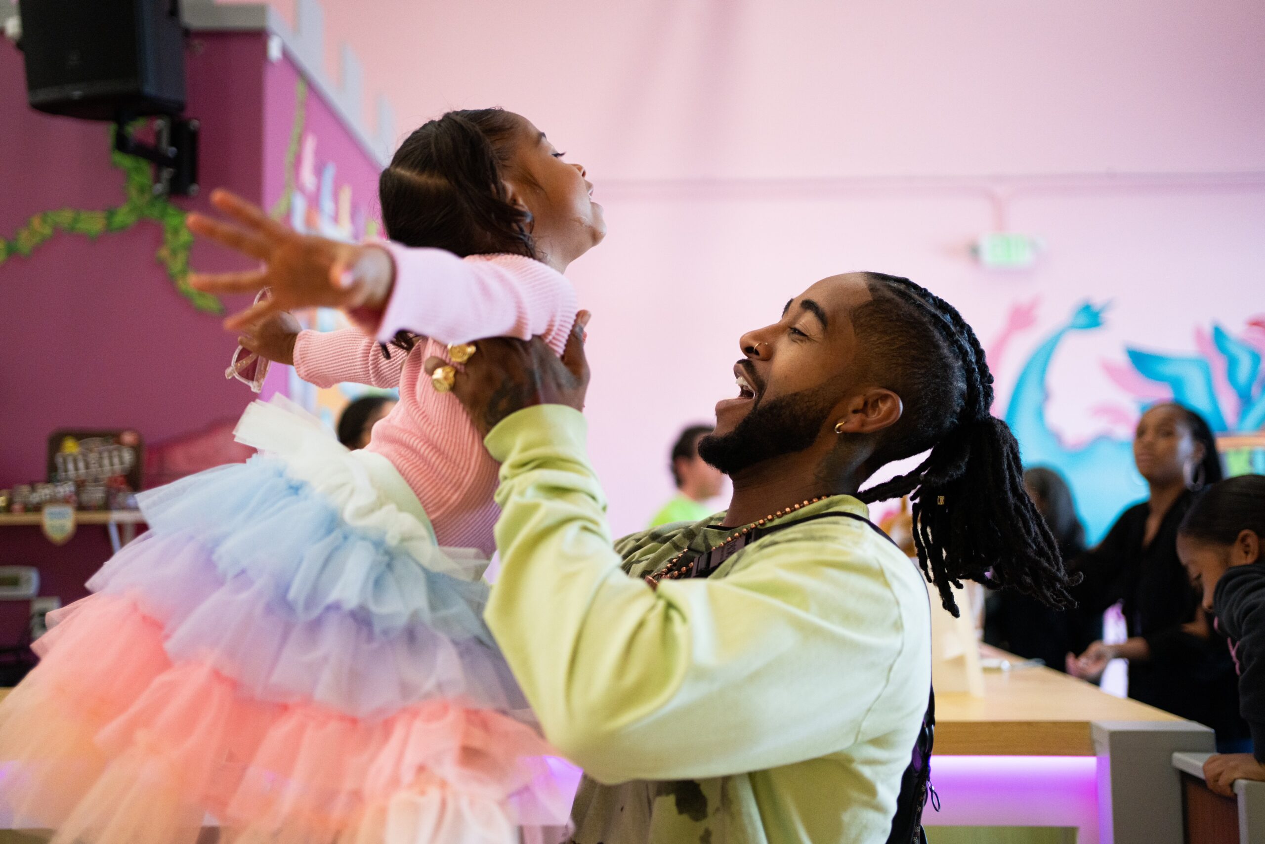 Omarion and his daughter, A'mei (Photo courtesy of Omarion Worldwide)