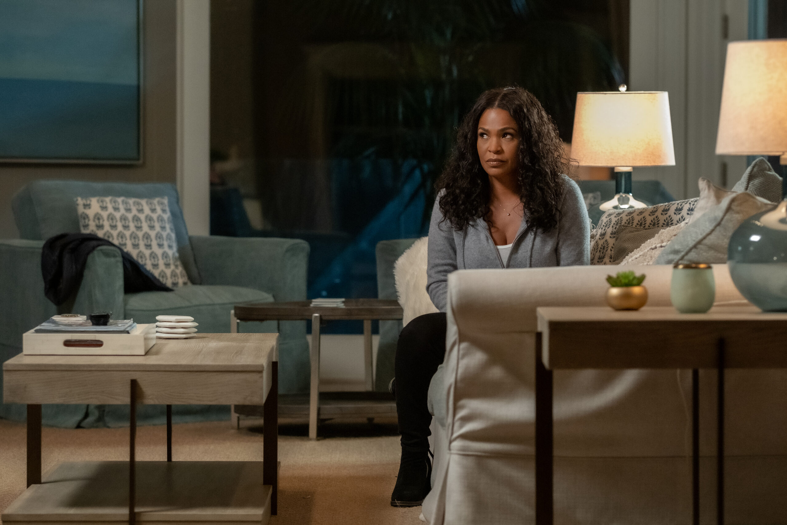 Nia Long as Ellie in Fatal Affair (Photo courtesy of Beth Dubber/Netflix)