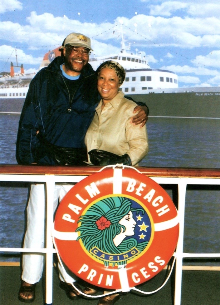 Anne Cannon-Wilson with her late husband (Photo courtesy of Anne Cannon-Wilson)