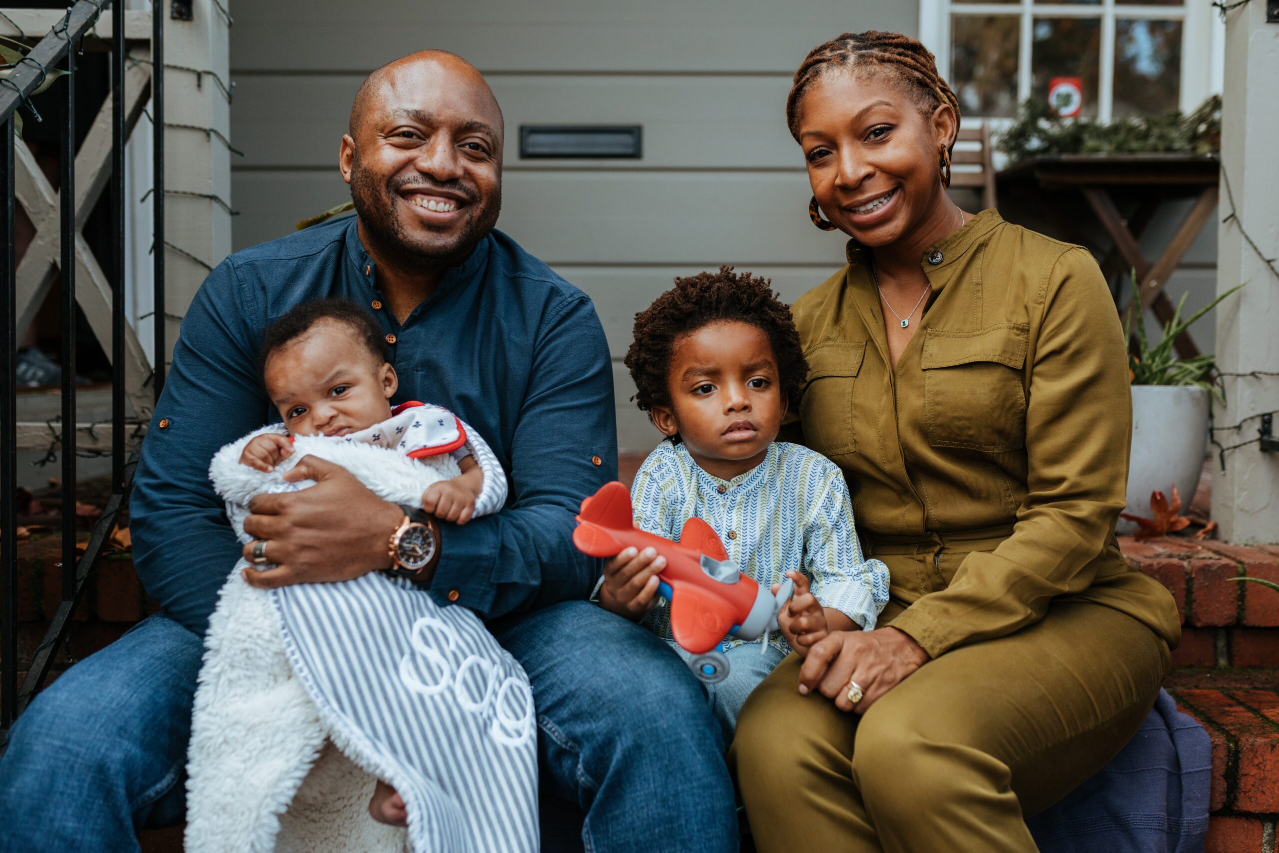 From left to right: Mark, Sage, Knight, and Halle Millien (Photo courtesy of Icarian Photography)