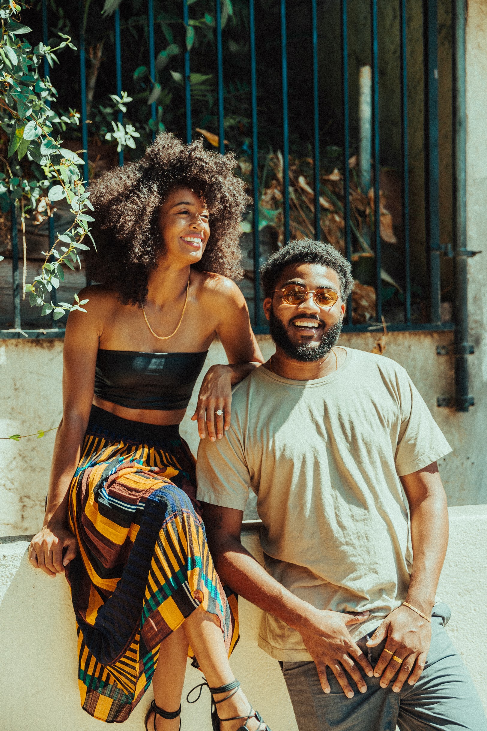 Jasmine Nicole and Andre, co-founders of The Nice Plant