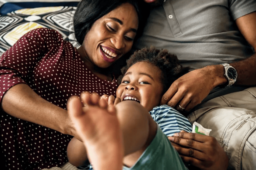 parents with child