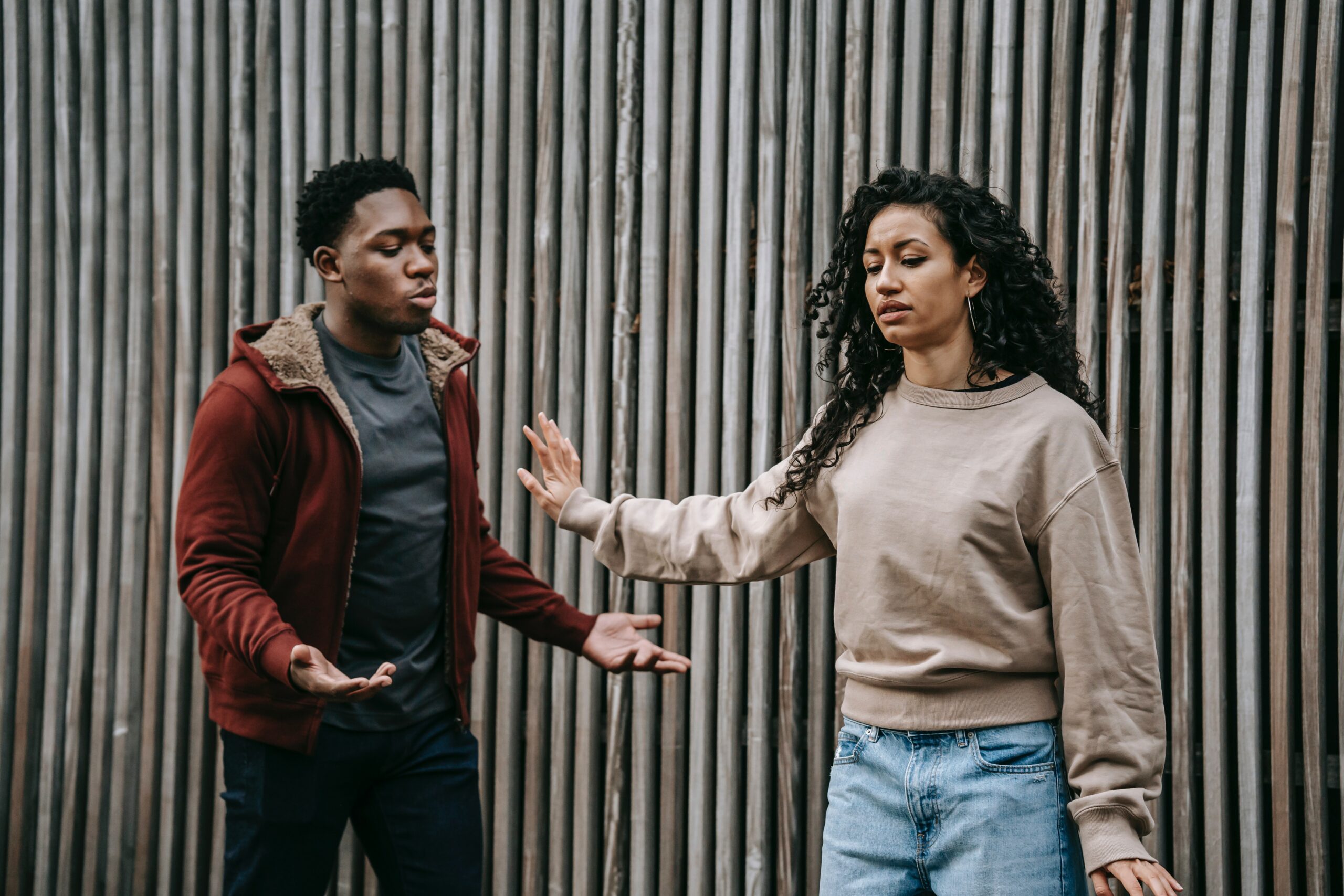 couple arguing